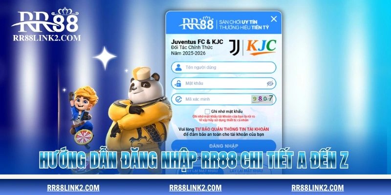 Hướng dẫn đăng nhập RR88 chi tiết A đến Z