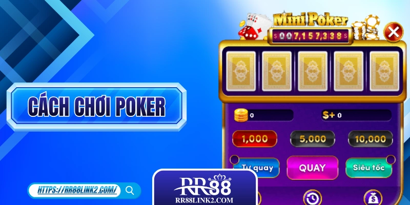 Mini Poker - Sự Phối Hợp “Độc Lạ” Giữa Slot Và Bài Poker